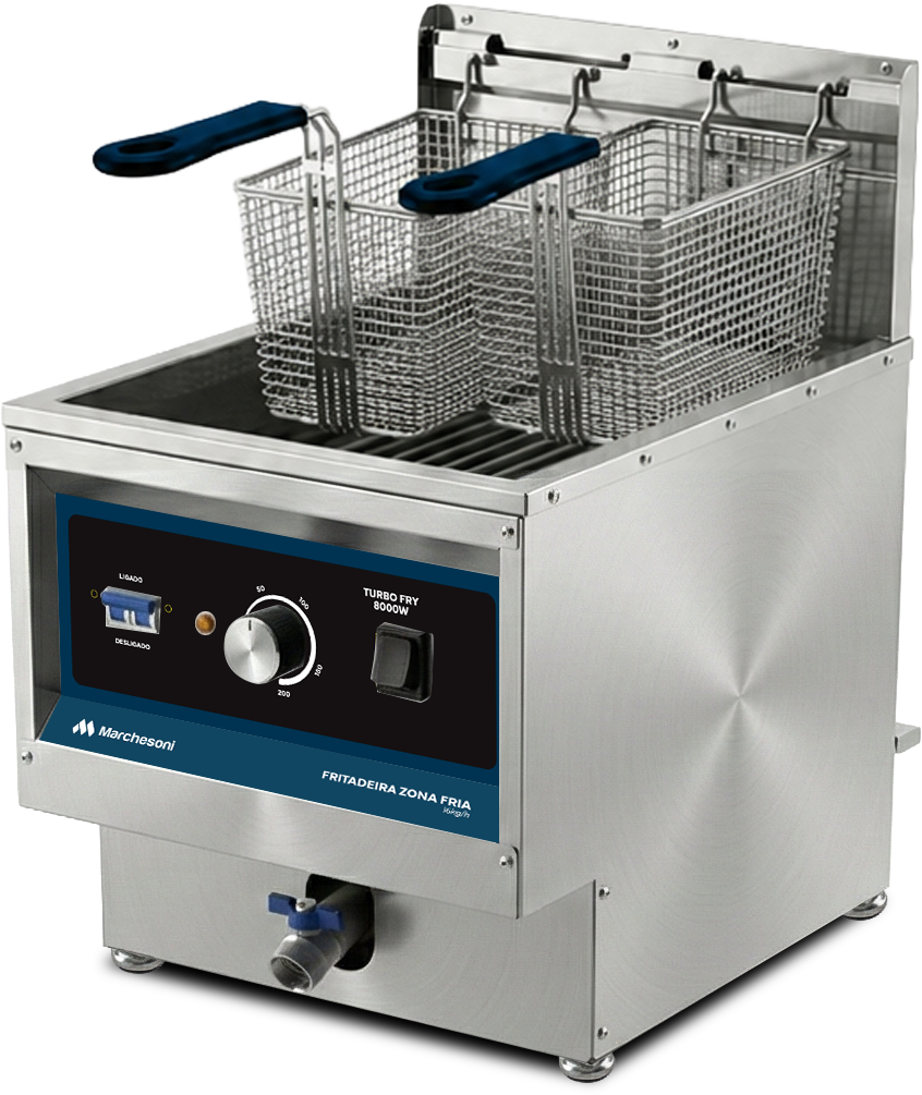 Fritadeira Zona Fria 8000W Marchesoni