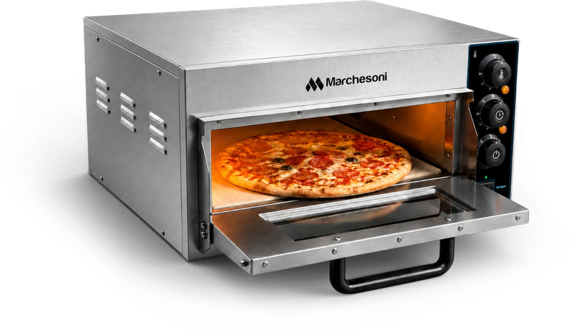 Forno de Pizza Elétrico com Pedra Refratária Marchesoni