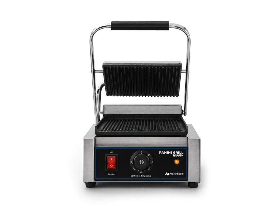 Sanduicheira Panini Grill em vista frontal
